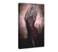 fgxmne Exclusive Art Poster 13 sur toile représentant une chanteuse sexy Bad Gyal - Décoration murale pour salon, chambre à coucher - 30 x 45 cm