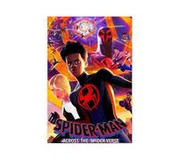 fgxmne Poster sur toile Spider-Man Across The Spider-Verse 20 - Décoration de chambre à coucher, bureau, chambre - Cadeau - 20 x 30 cm