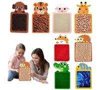 FGXY 8 pcs Enfants Autistes Sensoriels, Tapis sensoriel, Coussins Sensoriels pour Enfants，Coussins Sensoriels pour Enfants Autistes, Dalles Sensorielles pour Enfant