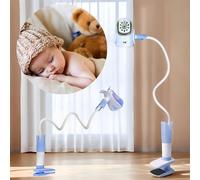 FGXY Flexible Support de babyphone camera, Support de Caméra Pour Bébé, Accessoire Bebe, Support de Caméra Pour Bébé Portable Pour d'intérieur, Aucun Trou Percé Dans le Mur(sans caméra)