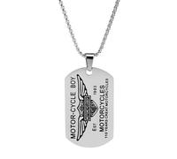 FgY899 Collier avec pendentif unisexe Inscription Always Remember You Are Braver/Stronger/Than You Think, 4.5x2.67cm, Acier inoxydable