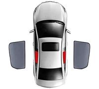 FGYLS Voiture Pare Soleil Fenêtre Latérale pour Peugeot 5008 2017-2022,Matériau Hautement Élastique Couverture Pare Soleil Avant et Arrière Protection UV,B