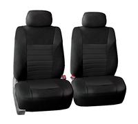 FH Group Ensemble de Housses de siège Avant de Voiture en Maille aérée 3D de qualité supérieure - Sièges de Voiture à Dossier Bas avec appuie-tête Amovible, Ajustement Universel, Compatible avec