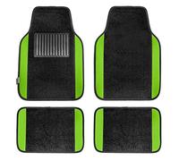FH Group F14407GREEN Tapis de Sol Universel de qualité supérieure pour Automobiles, Convient à la Plupart des Voitures, SUV et camions avec talonnière conducteur, Ensemble Complet