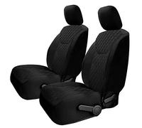 FH Group Housses de siège sur Mesure pour Jeep Wrangler JK 4 Portes 2007-2018 en néoprène et Neosupreme - Résistantes à l'eau - Noir
