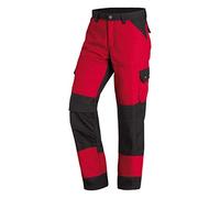 FHB 11460-3320-84 Markus Pantalon de travail Taille 84 en Rouge/Noir