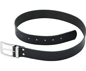FHB 85002-20-90 Burkhard Ceinture en Cuir Longueur 90 Noir