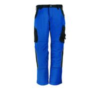 FHB Pantalon de travail BRUNO Twill 300 taille 58 royal/noir 65 % CO / 35 % PES Quantité:1