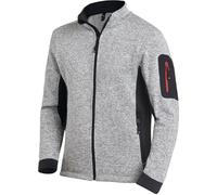 FHB Veste en polaire tricotée CHRISTOPH taille XL gris/noir 100 % PES 1 un. FHB Quantité:1