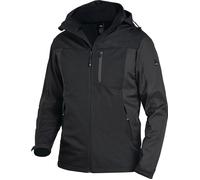FHB Veste en softshell JANNIK taille XL anthracite/noir 100 % PES