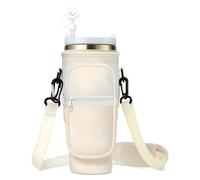 FHBHJNATC Pochette Isotherme Bouteille, Sac Bouteille Isotherme, Housse Isotherme Bouteille, pour Le Vélo, La Randonnée, Le Voyage, Le Camping, Bouteille d'eau Pochette pour Bouteille Isolée