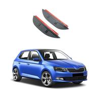 FHBPCPP 2 pcs Rétroviseur Latéral Pluie Sourcil, Convient pour Skoda Fabia 2008-2020, Vision Claire pour Les Automobiles Rétroviseur Pluie Sourcils,2015-2020