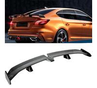 FHBPCPP Aileron de Coffre Arrière, Compatible pour BMW 6 Series E63 M6 2006, Kit d'aileron de Coffre Aileron de Queue Refait Accessoires de Voiture, B Carbon Fiber Style