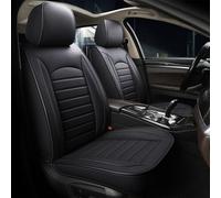 FHBPCPP Lot de 2 Housses de siège Auto, Compatible avec Dodge Charger RT SRT SE 2006-2019, Housses de siège de Voiture pour sièges Avant,A Black Black