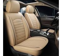 FHBPCPP Lot de 2 Housses de siège Auto, Compatible avec MW i3 2021-2022, Housses de siège de Voiture pour sièges Avant,D Beige