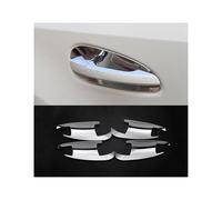 FHCBUTAE Accessoires De Voiture Pour Mercedes Pour Benz B C E GLK ML GL GLE GLS Classe 4 Pièces Garniture De Couvercle De Poignée De Porte Chromée(Plating silvery)