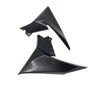 FHCBUTAE Accessoires Moto, Garniture Latérale De Réservoir D'essence, Panneau Protection, Carénage, Capot, Cache-radiateur pour Z900 Z 900 2020-2024 Carénage de carénage Avant(Carbon Look-1 Set)