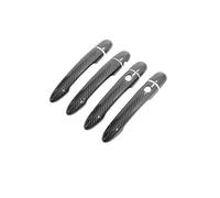 FHCBUTAE Accessoires Pièces Extérieures Pour Renault Pour Kangoo 2 II 2007~2020 Chrome Poignée Porte Voiture Garniture Couverture Anti-rayures Ensemble Chromé(Carbon Fiber 4pcs)