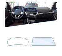 FHCBUTAE Film Protecteur De Navigation Film De Protection D'écran Tactile en Verre Trempé Instrument De Navigation Automobile pour Série 4 G22 G23 G26 MK2 2021 2022(Low Match 1set)