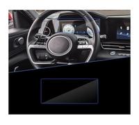 FHCBUTAE Film Protecteur De Navigation Film De Protection D'écran Tactile en Verre Trempé Navigation GPS pour Hyundai pour Elantra pour Avante I30 Berline CN7 MK7 2021 2022(for Instrument)