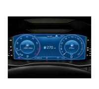 FHCBUTAE Film Protecteur De Navigation pour S&Koda pour Kodiaq GT 2019 2020 2021 Film De Protection D'écran LCD en Verre Trempé GPS(Speedometer Film)