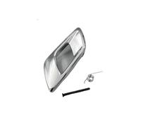 FHCBUTAE Poignée Intérieure Voiture Poignée Porte Intérieure Chromée Et Argentée Pour Ford Pour Ranger 2012 - 2019 Pour Everest 2015 - 2019(Chrome Left)
