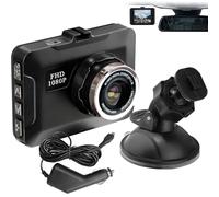 FHD Dash Cam - Loop Recording Automobile Dashboard Recorder, Suction Cup