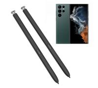 FHE- stylet pour Kit de stylet intelligent 2 pièces avec 5 pointes de stylo pour S22 S22 Ultra 5G gps detachee Vert Argent