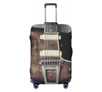 FHEBNDS Housse de bagage de guitare vintage lavable approuvée par la TSA élastique Spandex protection valise protecteur anti-rayures housse de bagages de voyage housse pour bagages de 45,7 à 81,3 cm