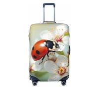 FHEBNDS Housse de bagage lavable en élasthanne élastique approuvée par la TSA - Anti-rayures - Convient aux bagages de voyage de 45,7 à 81,3 cm, Noir , S