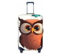 FHEBNDS Housse de bagage lavable en élasthanne élastique approuvée par la TSA - Anti-rayures - Convient aux bagages de 45,7 à 81,3 cm, Noir , XL