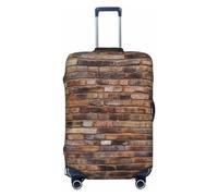 FHEBNDS Housse de bagage lavable en élasthanne élastique approuvée par la TSA - Anti-rayures - Convient aux bagages de 45,7 à 81,3 cm, Noir , S