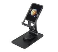 FHEBNDS Planet Jupiter Support de téléphone pour bureau, support pliable rotatif à 360° pour bureau et maison, hauteur réglable, support portable pour téléphone portable, iPad