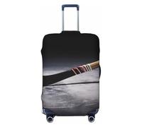 FHEDVBN Housse de bagage pour bâton de hockey - Lavable et extensible - Protection anti-rayures - Housse de bagage de voyage élastique pour 45,7 à 81,3 cm - Noir - M, Noir , M