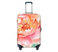 FHEDVBN Housse de protection élastique pour valise de voyage - Lavable - Anti-rayures - Convient aux valises de 45,7 à 81,3 cm, Noir , S