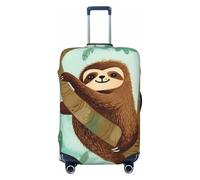 FHEDVBN Hug Tree Housse de bagage élastique lavable et extensible anti-rayures pour bagages de 45,7 à 81,3 cm, Noir , L