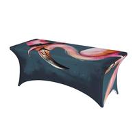 FHEDVBN Nappe de table extensible en élasthanne de 1,8 m, nappe de chapeau de sorcière pour Halloween, nappe rectangulaire pour décoration d'intérieur et d'extérieur, nappe lavable pour événements