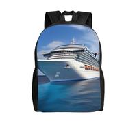 FHEDVBN Sac à dos de randonnée léger et décontracté pour ordinateur portable pour homme et femme, bateau de croisière, sac à dos de voyage