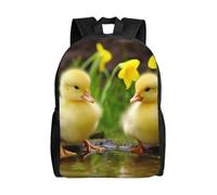 FHEDVBN Sac à dos de randonnée léger et décontracté pour ordinateur portable pour homme et femme Motif canards mignons