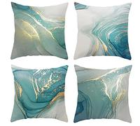 Fheeao Housse Coussin Rayures géométriques sim Housse de Coussin 70x70cm, pour Decoration Salon Maison Cadeau 28x28in