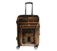 FHESDCW Angkor Thom Housses de bagage pour valises, accessoires de voyage lavables, protection anti-rayures et anti-poussière pour bagages de 48,3 à 81,3 cm, Style :, L, Classique