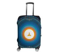 FHESDCW Balance Point of Cosmic Culture - Housses de bagage pour valises, accessoires de voyage lavables, protection anti-rayures et anti-poussière pour valises de 48,3 à 81,3 cm, Style :, S