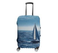 FHESDCW Blue Sea - Housses de bagage pour valises, accessoires de voyage lavables, anti-rayures et anti-poussière pour valises de 48,3 à 81,3 cm, Style :, XL, Classique