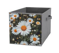 FHESDCW Boîte de rangement pliable bohème avec poignées, cubes de rangement Oxford durables, 1 organiseur de placard pliable pour la maison, l'étagère, le bureau, les voyages