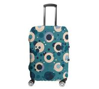 FHESDCW Housse de bagage à pois pour valises, accessoires de voyage lavables, anti-rayures et anti-poussière pour bagages de 48,3 à 81,3 cm, Style :, L, Classique
