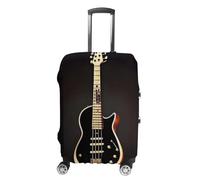 FHESDCW Housse de bagage de guitare noire pour valise, accessoires de voyage lavables, protection anti-rayures et anti-poussière pour valise de 48,3 à 81,3 cm, Style :, L, Classique