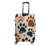 FHESDCW Housse de bagage en forme de patte de chien pour valise, accessoires de voyage lavables, anti-rayures et anti-poussière pour bagages de 48,3 à 81,3 cm, Style :, M, Classique