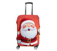 FHESDCW Housse de bagage motif Père Noël pour valises, accessoires de voyage lavables, anti-rayures et anti-poussière pour bagages de 48,3 à 81,3 cm, Style :, S, Classique