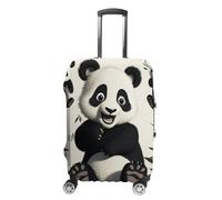 FHESDCW Housse de bagage Playful Panda pour valises, accessoires de voyage lavables, anti-rayures et anti-poussière pour bagages de 48,3 à 81,3 cm, Style :, M, Classique