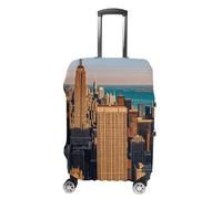 FHESDCW Housse de bagage pour valise, accessoires de voyage lavables, anti-rayures et anti-poussière, convient aux bagages de 48,3 à 81,3 cm, Style :, L, Classique